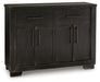 Galliden Black Dining Buffet - D841-80 - Vega Furniture