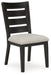 Galliden Black Dining Chair, Set of 2 - D841-03 - Vega Furniture