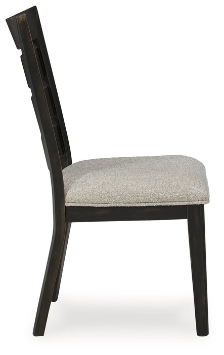 Galliden Black Dining Chair, Set of 2 - D841-03 - Vega Furniture