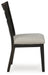 Galliden Black Dining Chair, Set of 2 - D841-03 - Vega Furniture