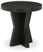 Galliden Black End Table - T841-6 - Vega Furniture