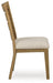 Galliden Light Brown Dining Chair, Set of 2 - D841-04 - Vega Furniture