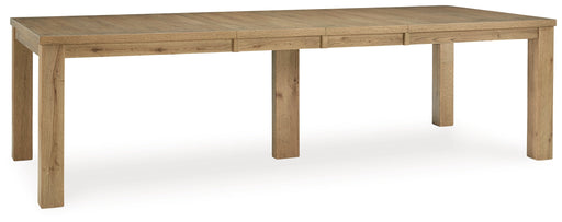 Galliden Light Brown Dining Extension Table - D841-35 - Vega Furniture
