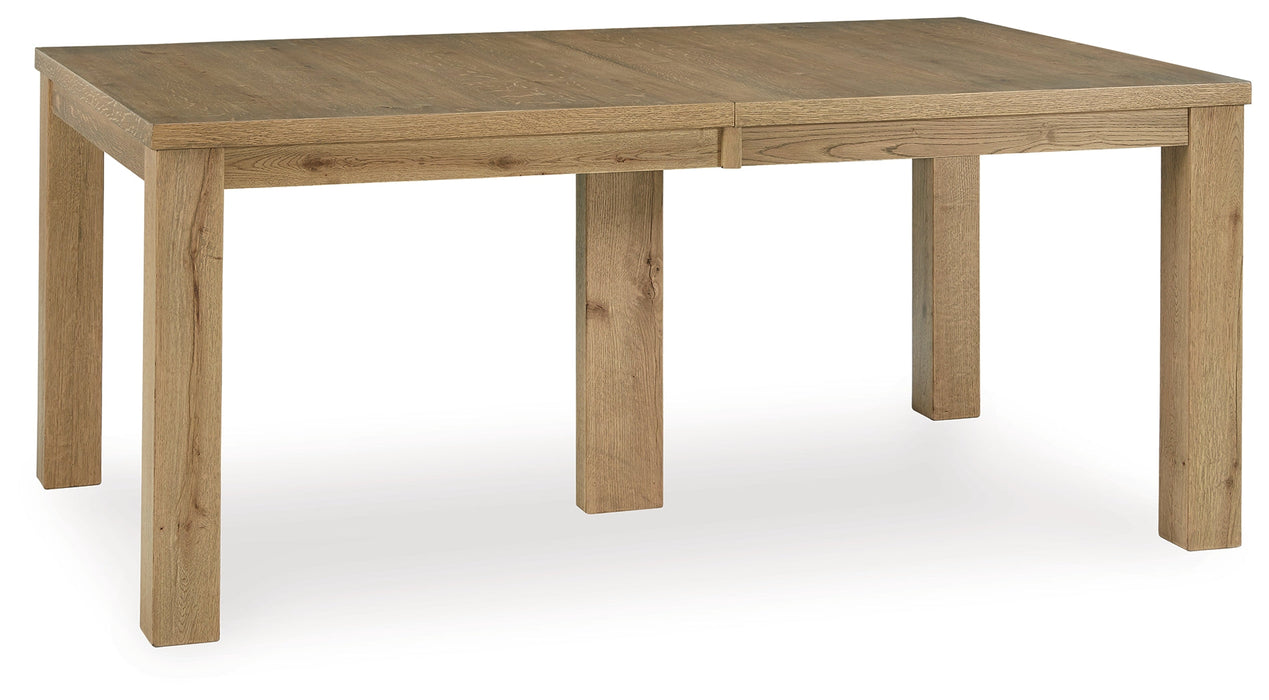 Galliden Light Brown Dining Extension Table - D841-35 - Vega Furniture