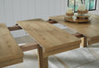 Galliden Light Brown Dining Extension Table - D841-35 - Vega Furniture