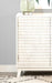Gambon White Rectangular 2-Door Accent Cabinet - 953401 - Vega Furniture