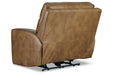Game Plan Caramel Oversized Power Recliner - U1520682 - Vega Furniture