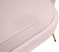 Gardenia Pink Velvet Sofa - 684Pink-S - Vega Furniture