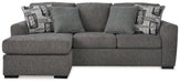 Gardiner Pewter Sofa Chaise - 5240418 - Vega Furniture
