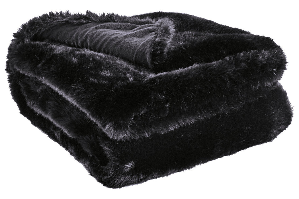 Gariland Black Throw - A1000913T - Vega Furniture