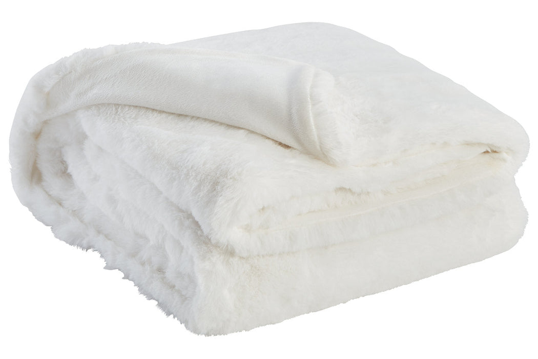 Gariland White Throw, Set of 3 - A1000909 - Vega Furniture