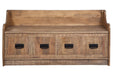 Garrettville Brown Storage Bench - A4000093 - Vega Furniture