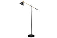 Garville Black/Gold Finish Floor Lamp - L734341 - Vega Furniture