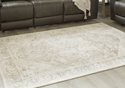 Gatwell Ivory/Gray/Tan 5' x 7' Rug - R406512 - Vega Furniture