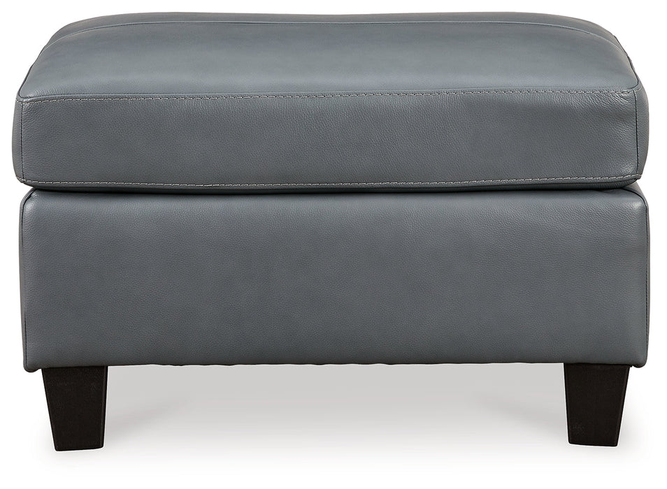 Genoa Steel Ottoman - 4770514 - Vega Furniture