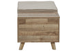 Gerdanet Beige/Brown Storage Bench - A3000318 - Vega Furniture