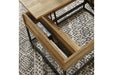 Gerdanet Natural Lift-Top Coffee Table - T150-9 - Vega Furniture