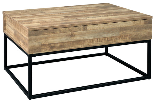 Gerdanet Natural Lift-Top Coffee Table - T150-9 - Vega Furniture