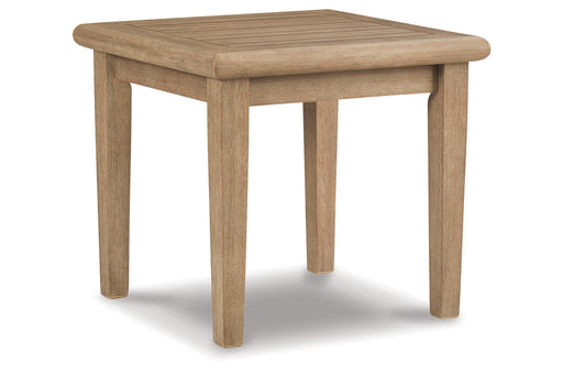 Gerianne Grayish Brown End Table - P805-702 - Vega Furniture
