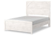 Gerridan White/Gray Full Panel Bed - SET | B1190-55 | B1190-86 - Vega Furniture