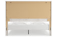 Gerridan White/Gray King Panel Bed - SET | B1190-56 | B1190-58 | B1190-99 - Vega Furniture