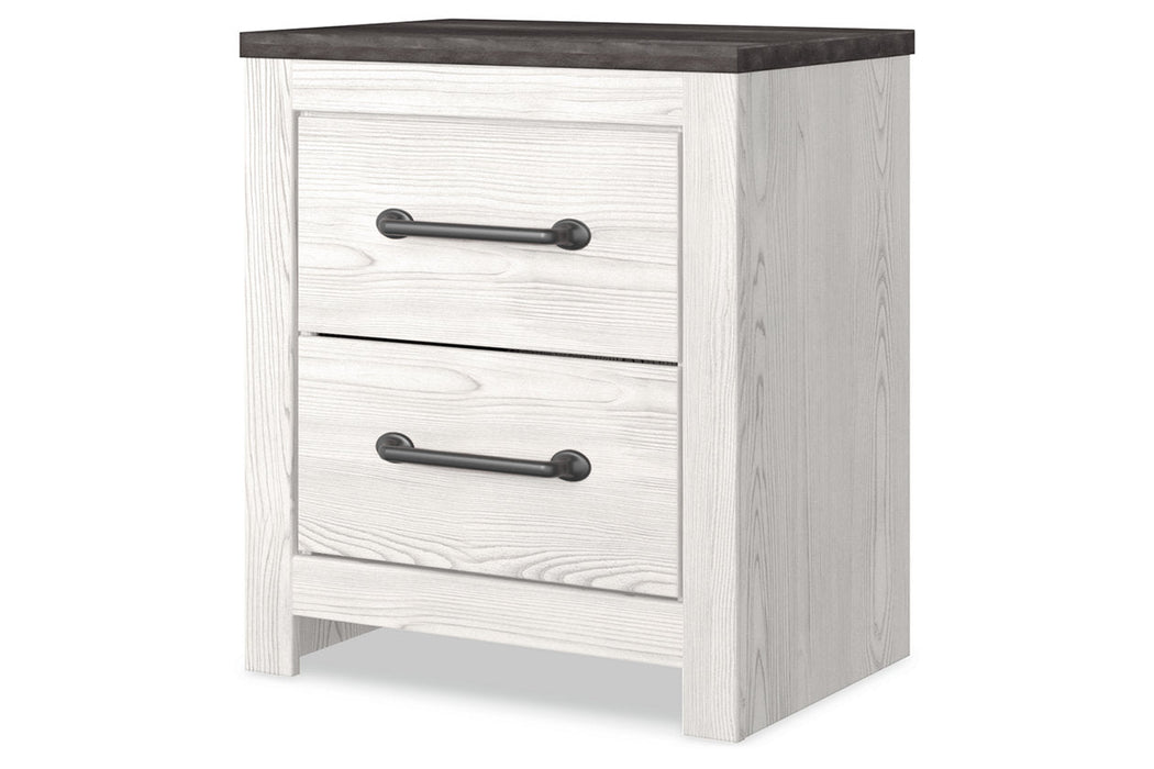 Gerridan White/Gray Nightstand - B1190-92 - Vega Furniture