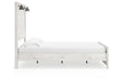 Gerridan White/Gray Queen Panel Bed - SET | B1190-54 | B1190-57 | B1190-98 - Vega Furniture