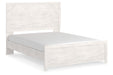 Gerridan White/Gray Queen Panel Bed - SET | B1190-71 | B1190-96 - Vega Furniture