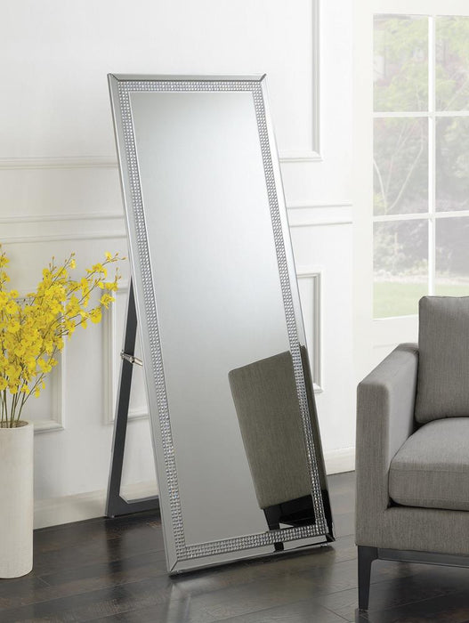 Giddish Silver Cheval Floor Mirror - 961420 - Vega Furniture