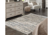 Gizela Ivory/Beige/Gray Large Rug - R404861 - Vega Furniture