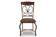 Glambrey Brown Dining Chair, Set of 4 - D329-01 - Vega Furniture