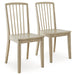 Gleanville Light Brown Dining Chair, Set of 2 - D511-01 - Vega Furniture