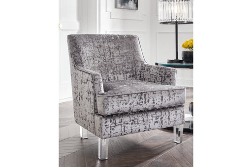 Gloriann Pewter Accent Chair - A3000105 - Vega Furniture
