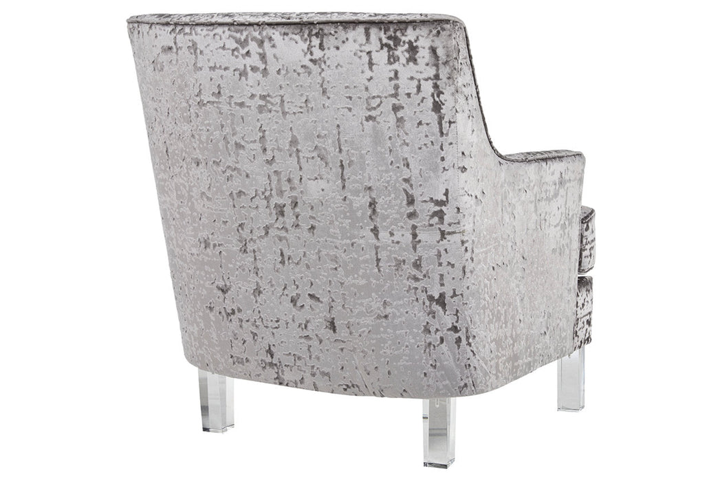 Gloriann Pewter Accent Chair - A3000105 - Vega Furniture