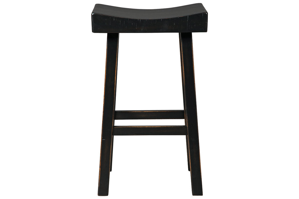 Glosco Black Pub Height Barstool, Set of 2 - D548-530 - Vega Furniture