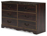 Glosmount Two-tone Dresser - B1055-231 - Vega Furniture