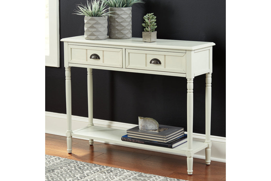 Goverton White Sofa/Console Table - A4000178 - Vega Furniture