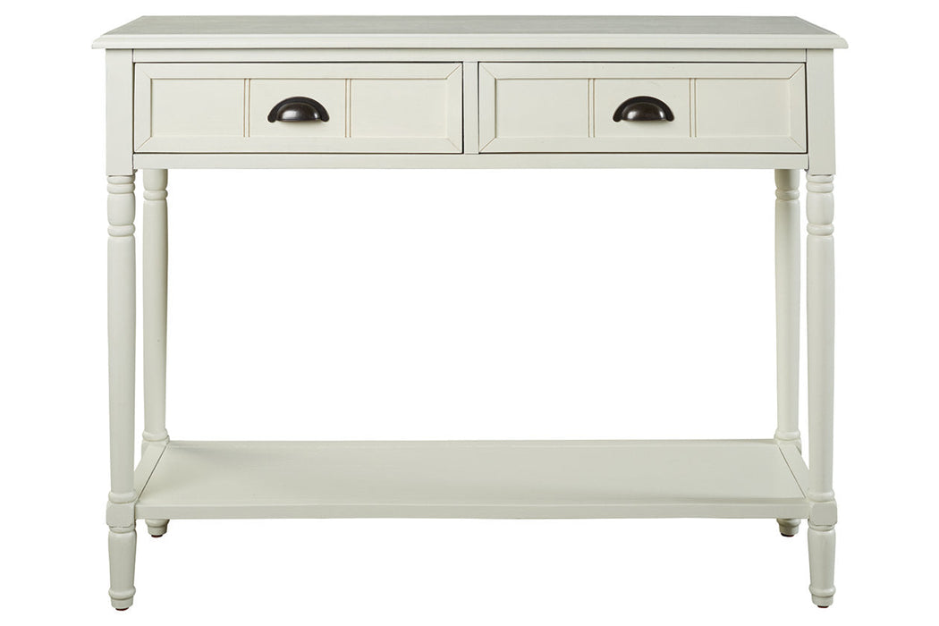 Goverton White Sofa/Console Table - A4000178 - Vega Furniture