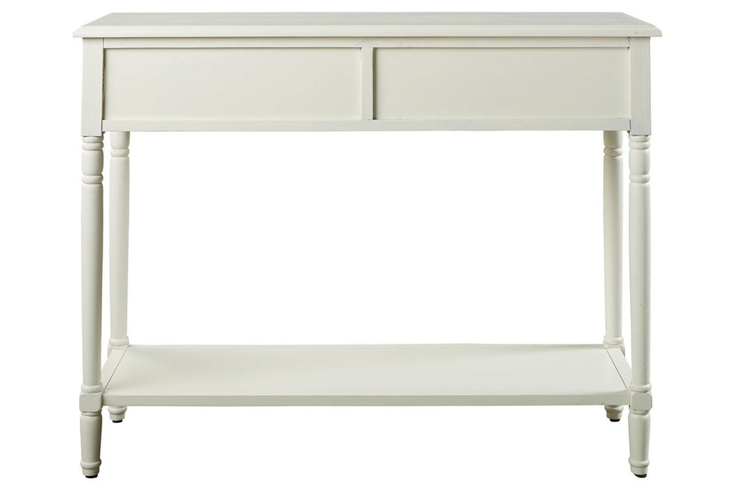 Goverton White Sofa/Console Table - A4000178 - Vega Furniture
