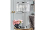 Gracella Chrome Finish Table Lamp - L428154 - Vega Furniture