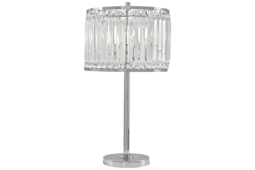 Gracella Chrome Finish Table Lamp - L428154 - Vega Furniture