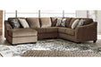 Graftin Teak LAF Sectional - SET | 9110216 | 9110234 | 9110249 - Vega Furniture