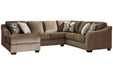 Graftin Teak LAF Sectional - SET | 9110216 | 9110234 | 9110249 - Vega Furniture