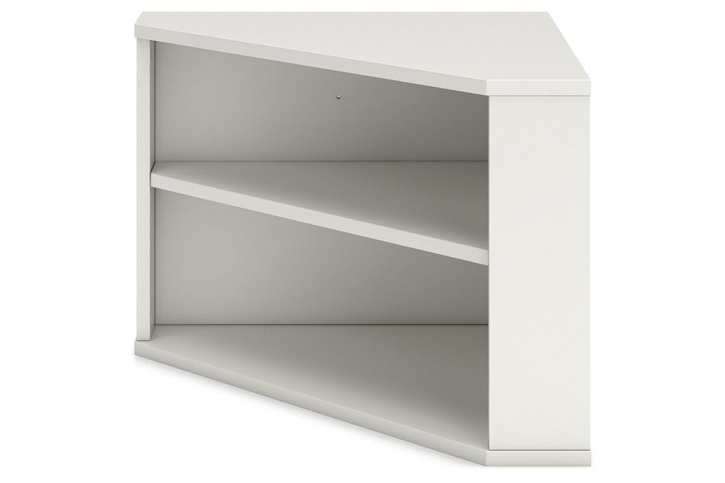 Grannen White Home Office Corner Bookcase - H207-22H - Vega Furniture