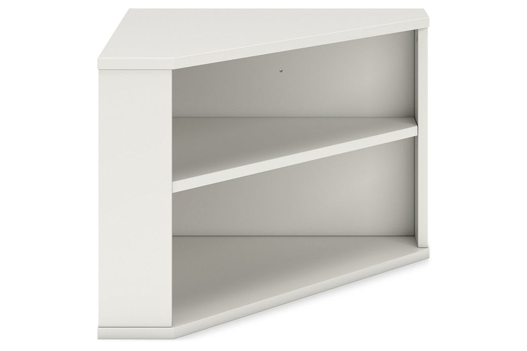 Grannen White Home Office Corner Bookcase - H207-22H - Vega Furniture