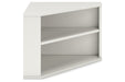 Grannen White Home Office Corner Bookcase - H207-22H - Vega Furniture