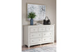 Grantoni White Dresser - B3290-231 - Vega Furniture