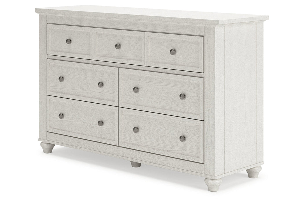 Grantoni White Dresser - B3290-231 - Vega Furniture