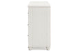 Grantoni White Dresser - B3290-231 - Vega Furniture