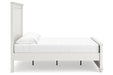 Grantoni White King Panel Bed - SET | B3290-56 | B3290-58 | B3290-97 | B3290-61 - Vega Furniture